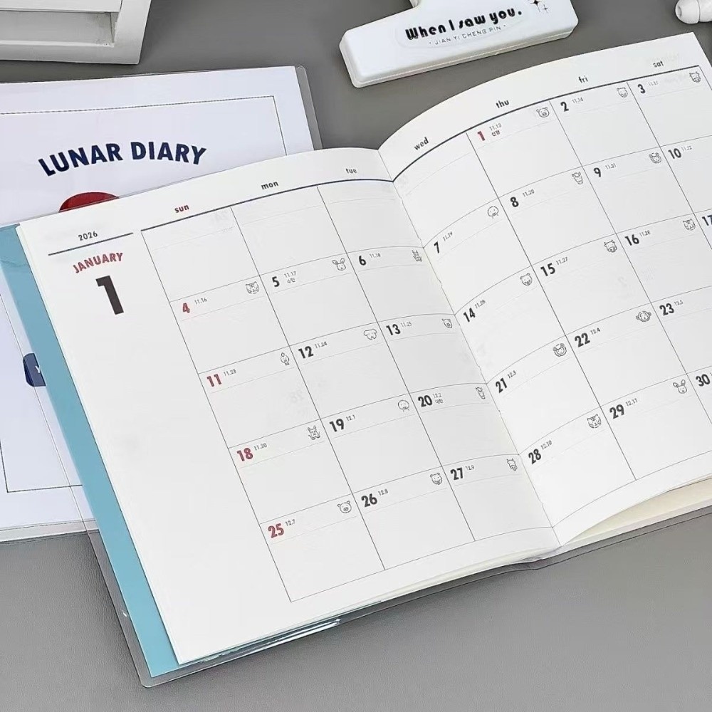 The Korean Lifestyle Book - Korean Style 2026 Schedule Life Planner