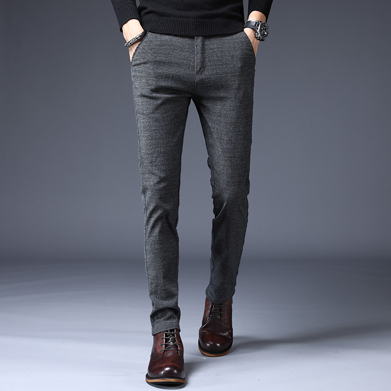 Spring Elastic Men's Casual Pa - Korean Men Lifestyle review and price
