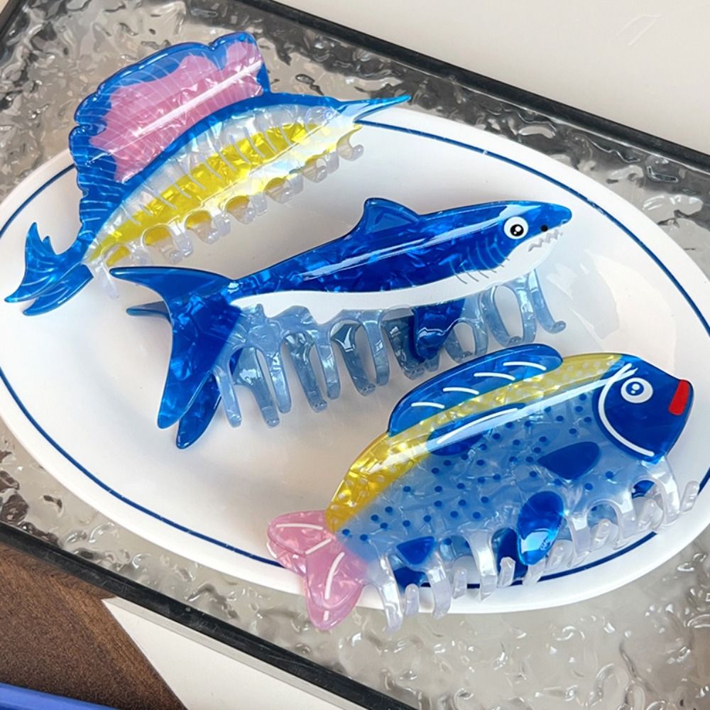 Sweet Hairpin Ocean Animal Hai - Korean Girl Lifestyle review and price