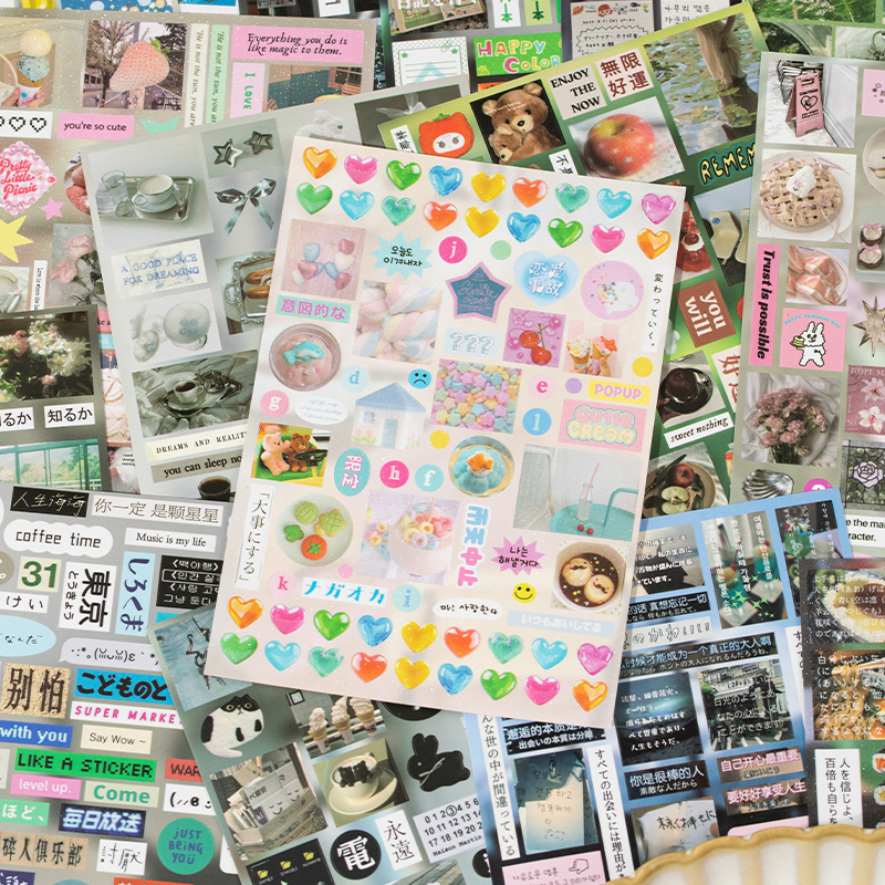 30Sheets Sticker Book Mist Rai - Korean Arts And Lifestyle review and price