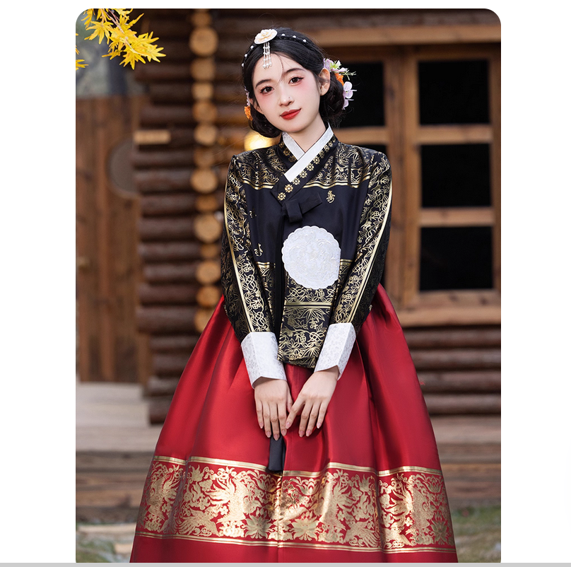 Ethnic style retro Hanbok temp - Korean Lifestyle & Kids Boutique Photos review and price