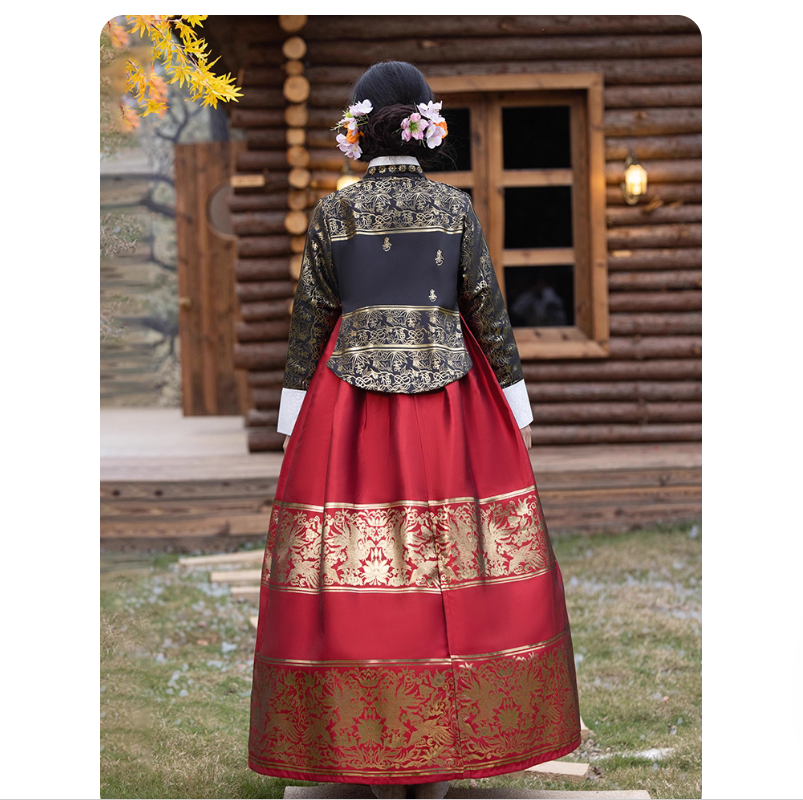 Ethnic style retro Hanbok temp - Korean Lifestyle & Kids Boutique Photos review and price
