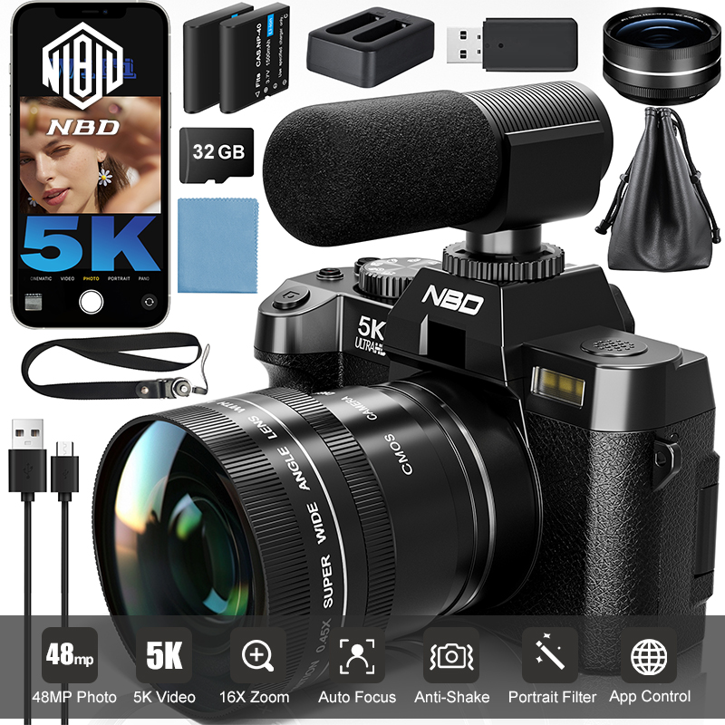 NBD 5K&48MP Digital Cameras Ph - Korean Lifestyle Vlogs review and price