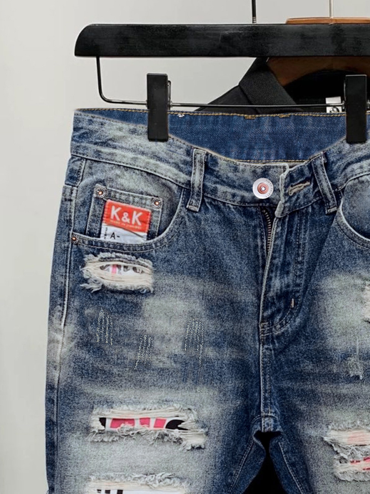 2026 Summer Ripped Straight Me - Korean Lifestyle review and price