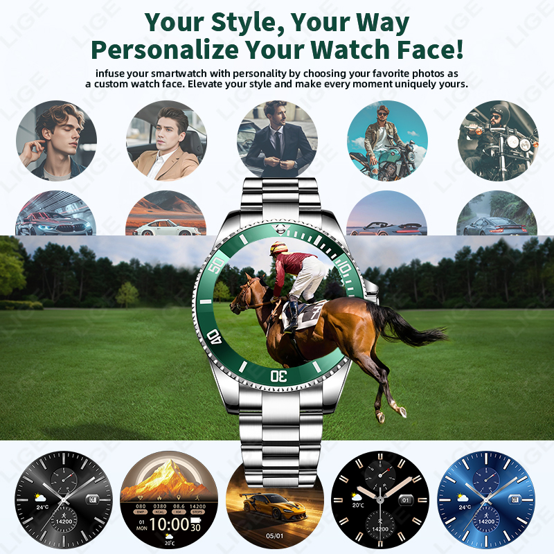 LIGE 2026 Style Luxury Smart W - Korean Men Lifestyle review and price