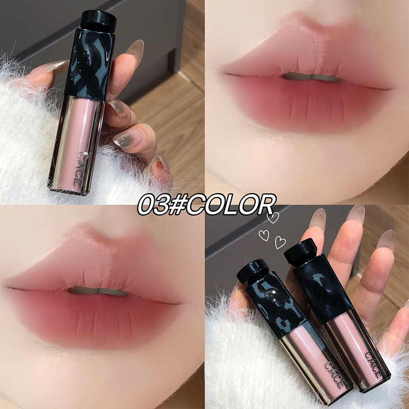 CACE Lip Mud 6 Colors Mist Vel - Lip Tint Korean review and price
