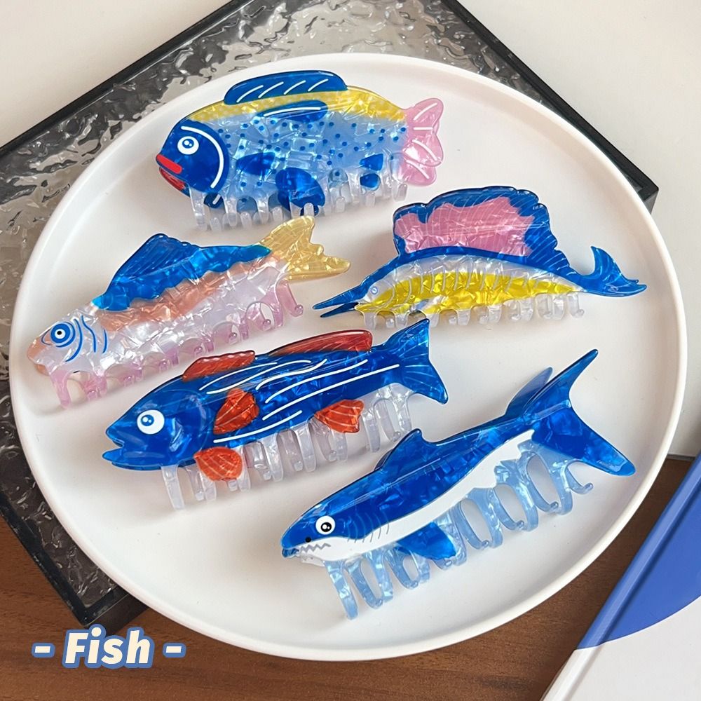 Sweet Hairpin Ocean Animal Hai - Korean Girl Lifestyle review and price