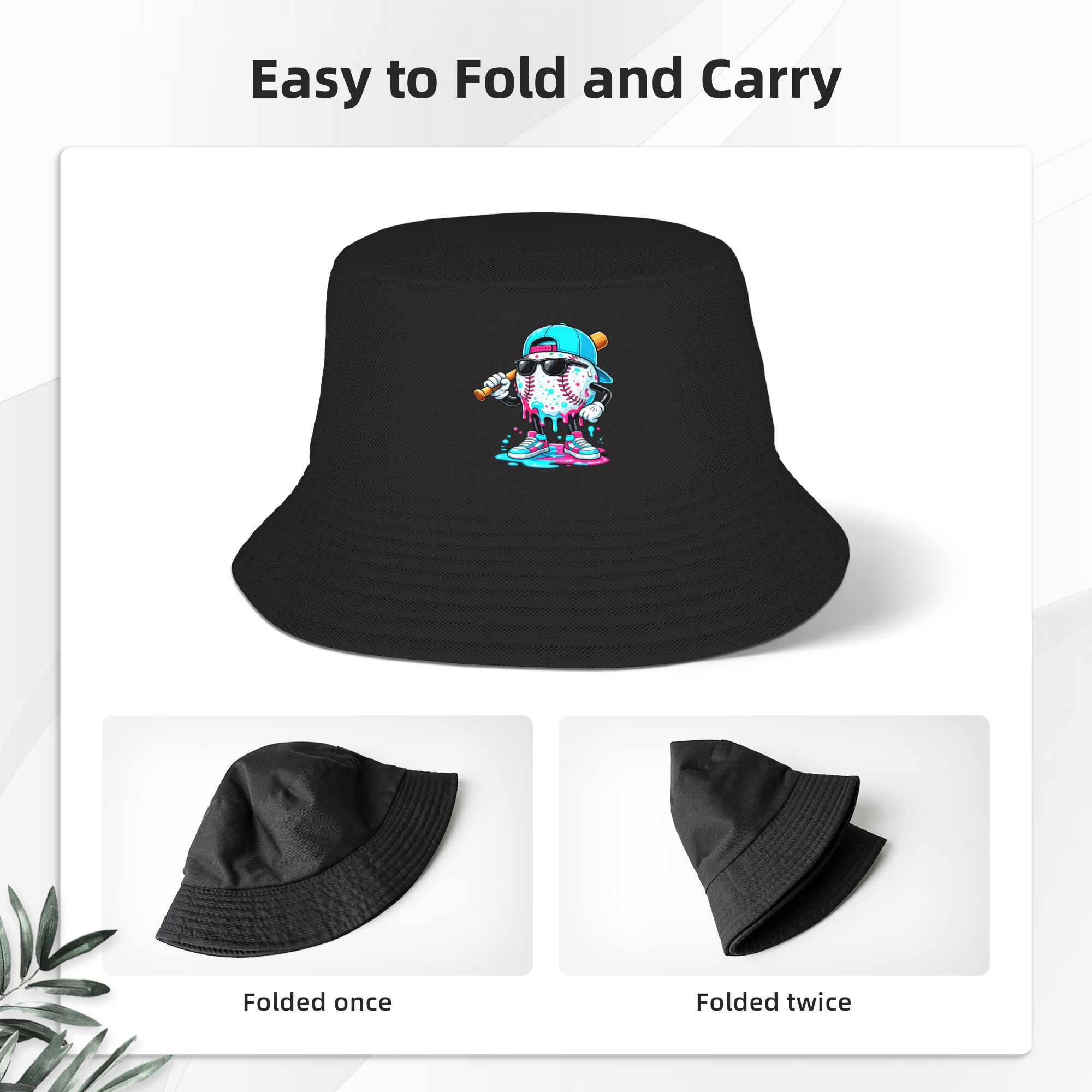 Drip Baseball Lifestyle Bucket - Korean Men Lifestyle review and price