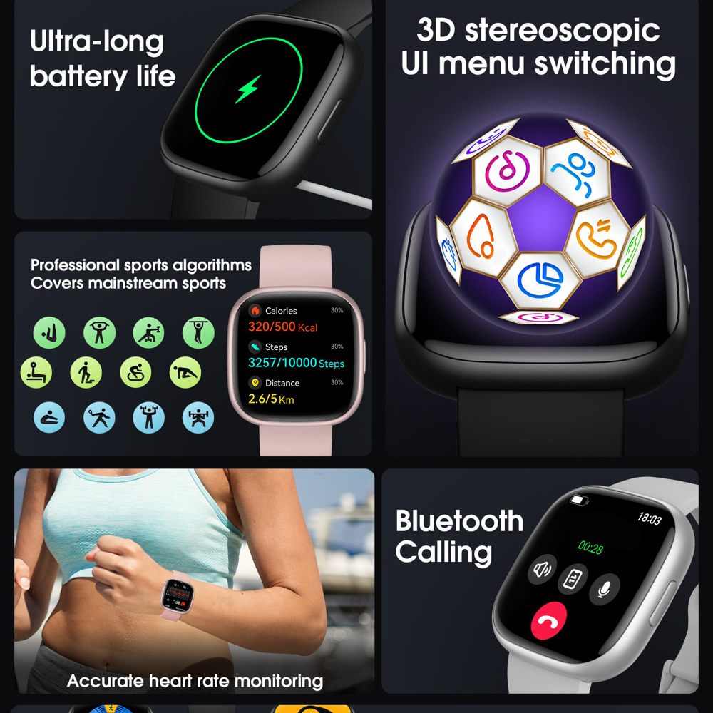 Outdoor Multi-function Smartwa - Korean Men Lifestyle review and price
